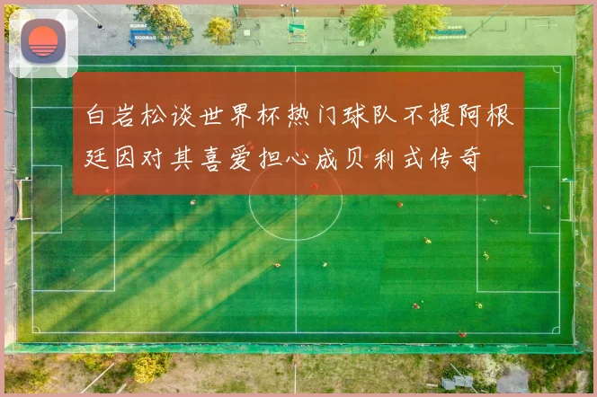 白岩松谈世界杯热门球队不提阿根廷因对其喜爱担心成贝利式传奇